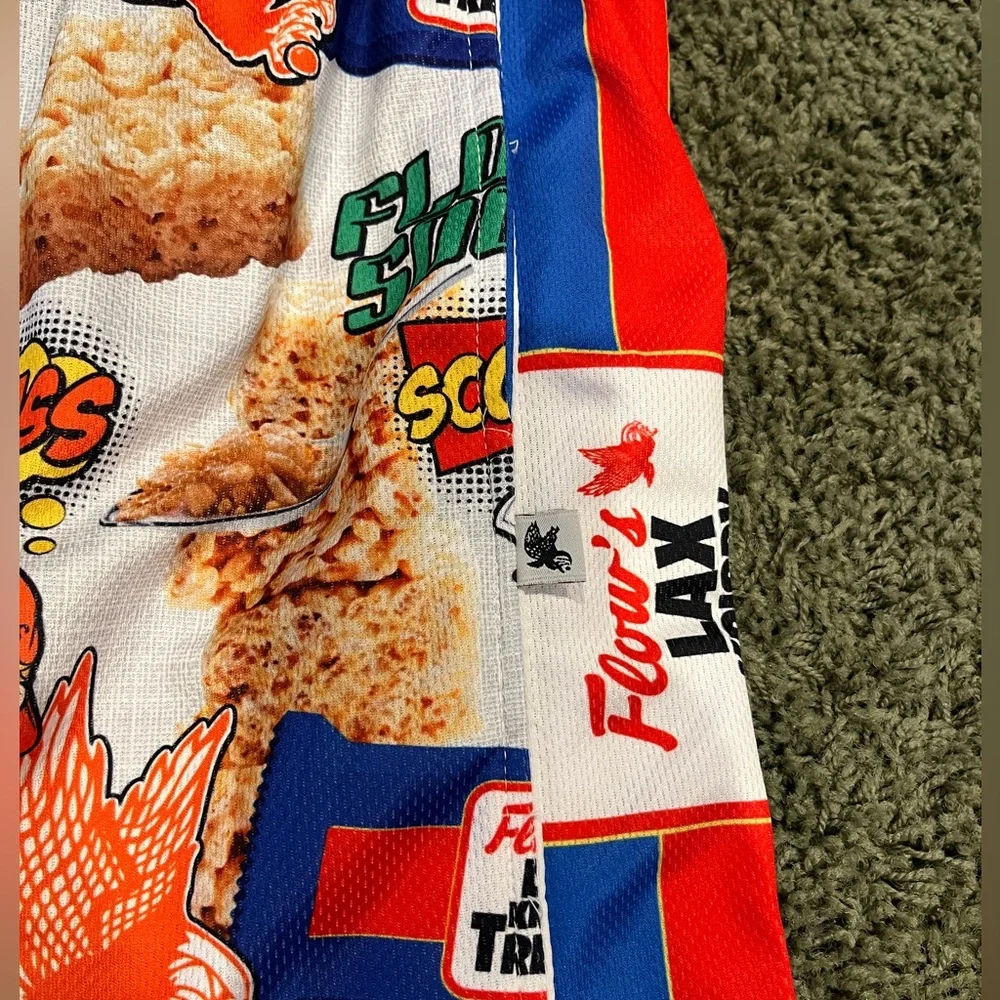 ‼️NEW-Boys Flow Society Lacrosse Shorts-YL - Picture 9 of 10